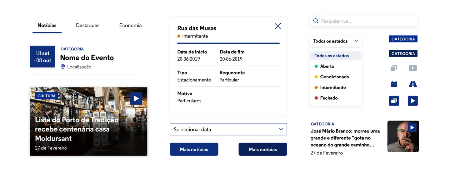 Porto design-system components