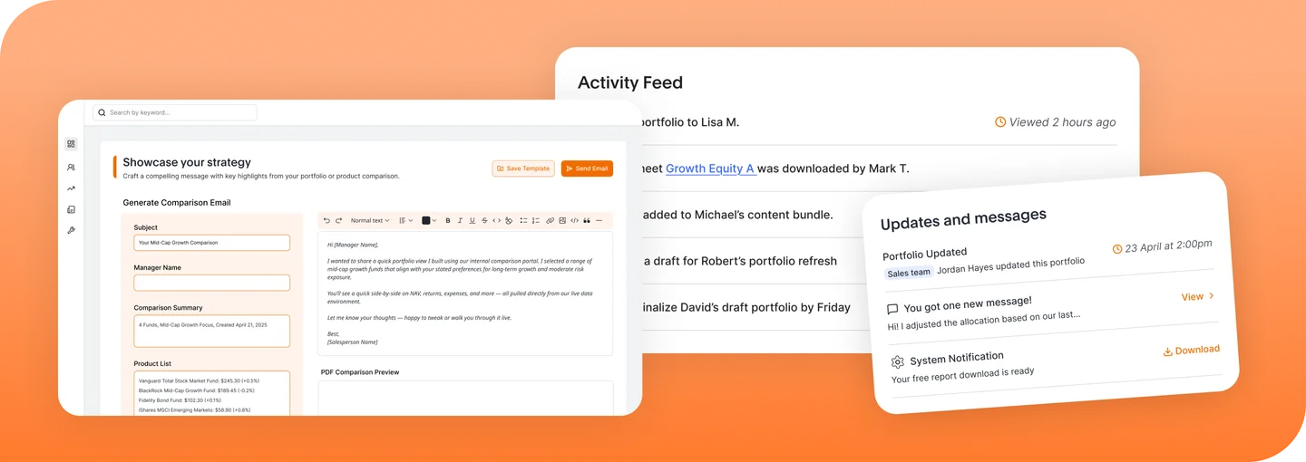 Portalis dashboard modules