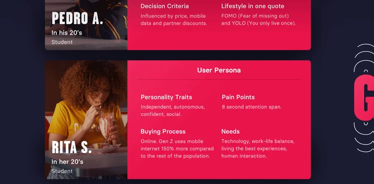 Yorn homepage with plan highlights