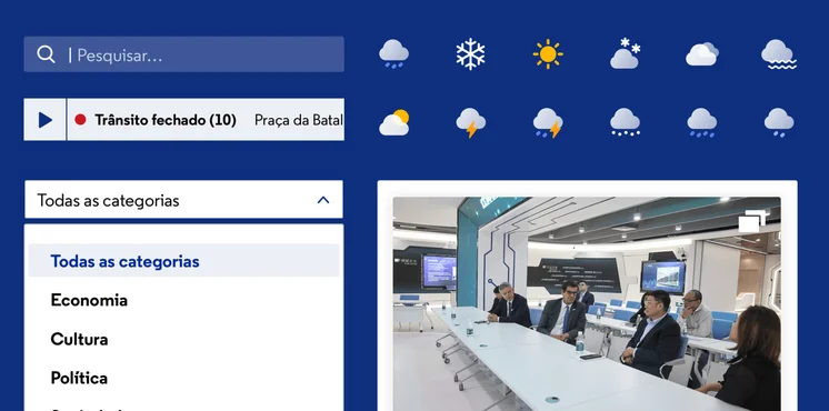 Porto.pt homepage
