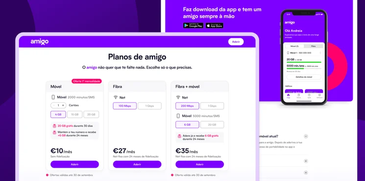 amigo plans page