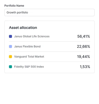 Portalis navigation sidebar